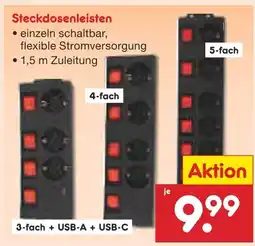 Netto Marken-Discount Steckdosenleisten Angebot