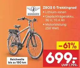 Netto Marken-Discount Zündapp z802 e-trekkingrad Angebot