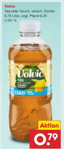 Netto Marken-Discount Volvic tee oder touch Angebot
