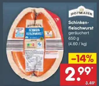 Netto Marken-Discount Hofmaier schinkenfleischwurst Angebot