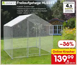 Netto Marken-Discount Juskys freilaufgehege hls25t Angebot
