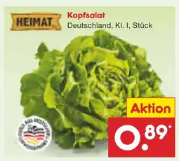 Netto Marken-Discount Kopfsalat Angebot