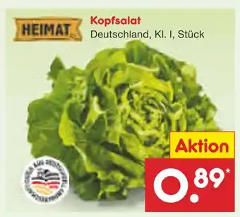 Netto Marken-Discount Kopfsalat Angebot