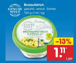 Netto Marken-Discount Genuss welt brotaufstrich Angebot
