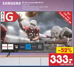 Netto Marken-Discount Samsung 50 zoll crystal uhd 4k tv Angebot