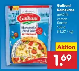 Netto Marken-Discount Galbani reibekäse Angebot