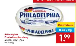 Netto Marken-Discount Philadelphia frischkäsezubereitung Angebot