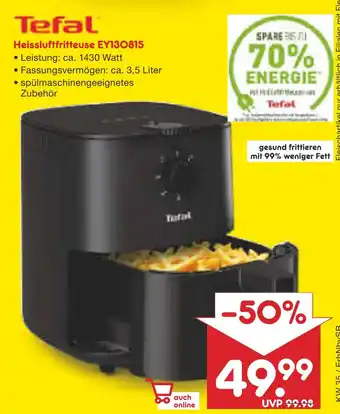 Netto Marken-Discount Tefal heißluftfritteuse ey130815 Angebot
