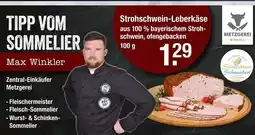V Markt Metzgerei v-markt strohschwein-leberkäse Angebot
