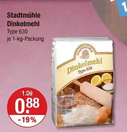 V Markt Stadtmühle dinkelmehl type 630 Angebot