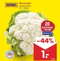 Netto Marken-Discount Heimat blumenkohl Angebot