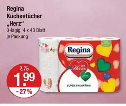 V Markt Regina küchentücher herz Angebot