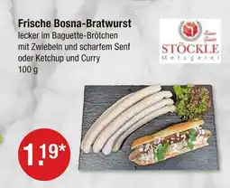 V Markt Stöckle metzgerei frische bosna-bratwurst Angebot