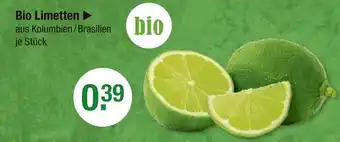 V Markt Bio limetten Angebot