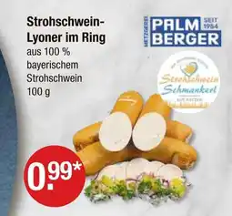 V Markt Palmberger strohschwein-lyoner im ring Angebot