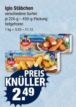 V Markt Iglo stäbchen Angebot