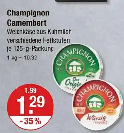 V Markt Champignon camembert der originale Angebot