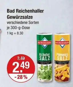 V Markt Bad reichenhaller kräuter salz Angebot
