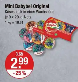V Markt Babybel mini babybel original Angebot