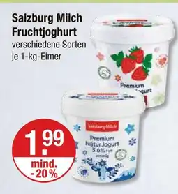 V Markt Salzburg milch fruchtjoghurt Angebot