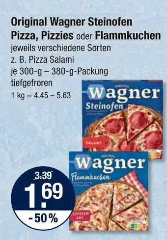 V Markt Wagner steinofen pizza Angebot