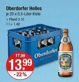 V Markt Oberdorfer helles Angebot