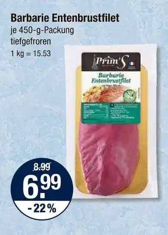 V Markt Prim's barbarie entenbrustfilet Angebot