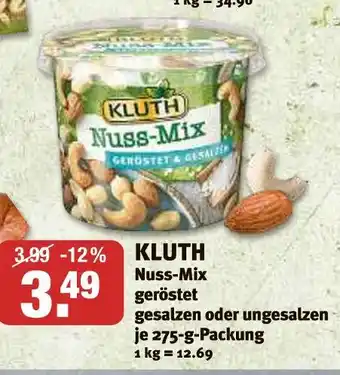 V Markt Kluth nuss-mix Angebot