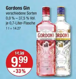 V Markt Gordon's gordons gin Angebot