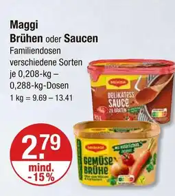 V Markt Maggi brühen Angebot