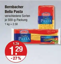 V Markt Bernbacher bella pasta Angebot