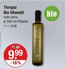 V Markt Threpsi bio olivenöl Angebot