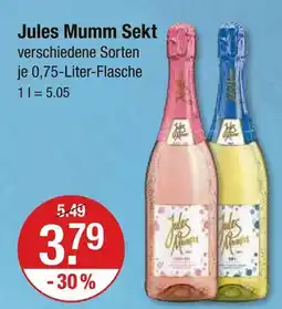 V Markt Jules mumm sekt Angebot