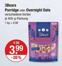 V Markt 3bears porridge Angebot