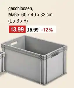 V Markt Geschlossene box Angebot
