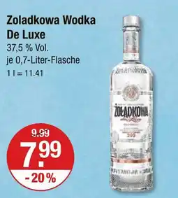 V Markt Zoladkowa wodka de luxe Angebot