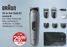 V Markt Braun all-in-one style kit Angebot