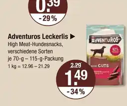 V Markt Adventuros leckerlis Angebot