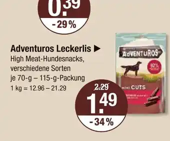 V Markt Adventuros leckerlis Angebot