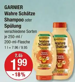 V Markt Garnier wahre schätze shampoo Angebot