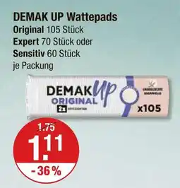 V Markt Demak up original wattepads Angebot