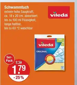 V Markt Vileda schwammtuch Angebot