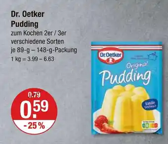 V Markt Dr. oetker pudding Angebot