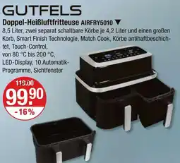 V Markt Gutfels doppel-heißluftfritteuse airfry5010 Angebot