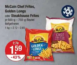 V Markt Mccain chef frites Angebot