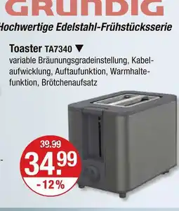 V Markt Grundig toaster ta7340 Angebot
