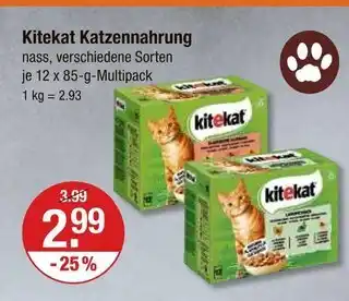 V Markt Kitekat katzennahrung Angebot