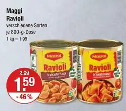 V Markt Maggi ravioli Angebot