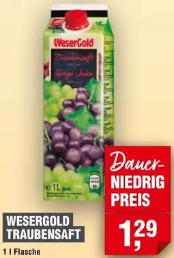 Handelshof Wesergold traubensaft Angebot