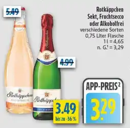 diska Rotkäppchen Sekt, Fruchtsecco oder Alkoholfrei Angebot